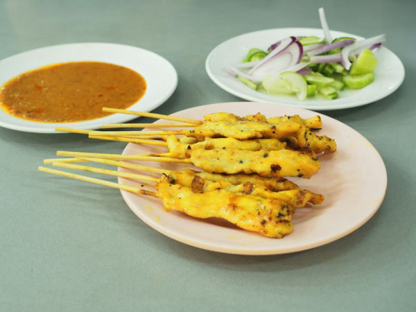 Chicken Satay with Peanut Sauce